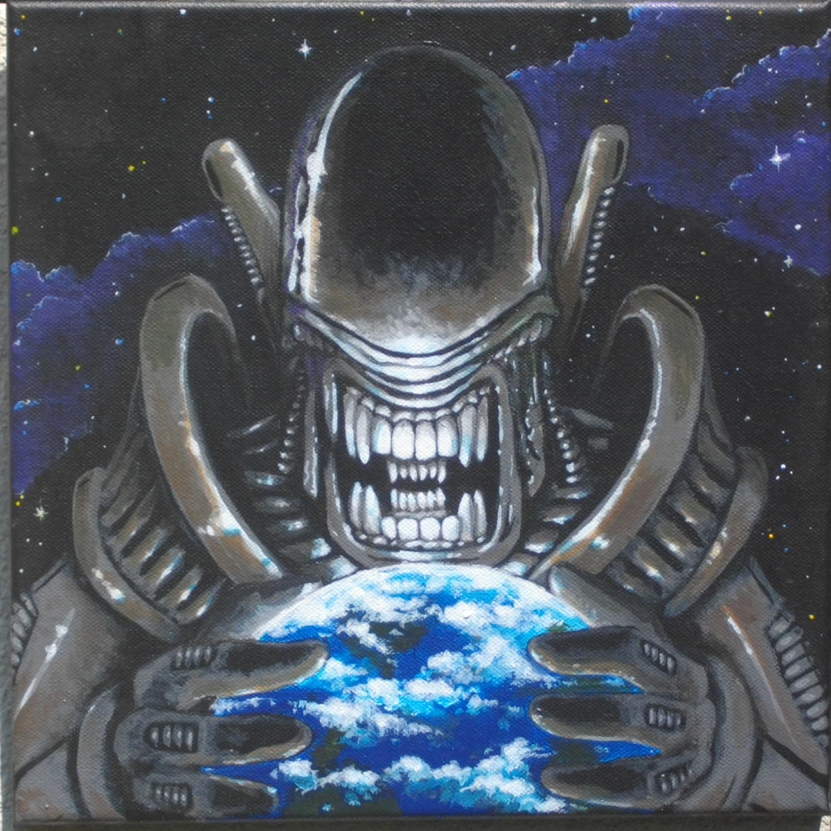 2015 - Peinture Alien - 002